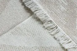Teppich ÖKO SISAL MOROC 22314 Rauten, Zickzack, boho Franse - strukturell beige / creme