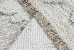 Teppich ÖKO SISAL MOROC 22319 Rauten boho Franse - strukturell beige / creme