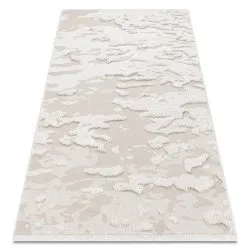 Teppich ÖKO SISAL MOROC Abstraktion boho Franse - strukturell beige / creme