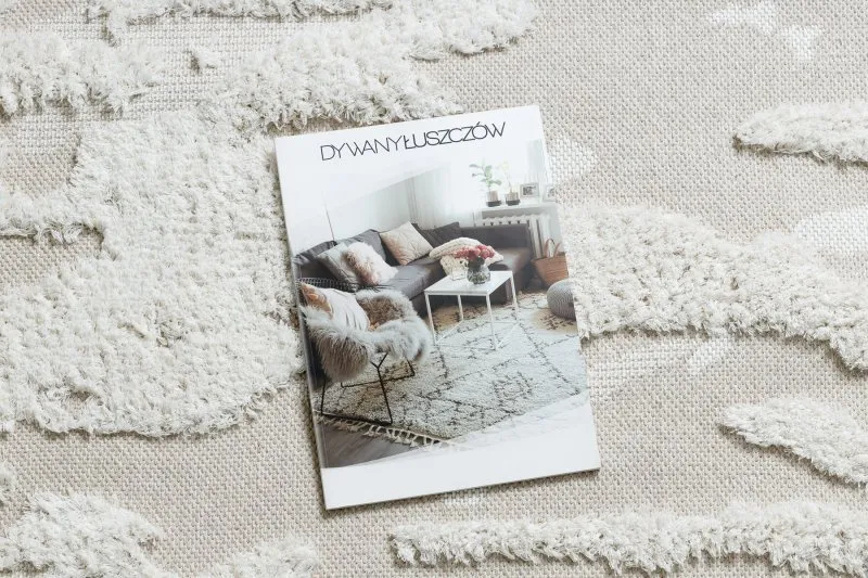 Teppich ÖKO SISAL MOROC 22331 Abstraktion boho Franse - strukturell beige / creme