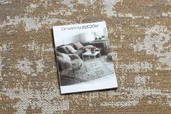 Teppich CASA ÖKO SISAL Boho vintage 2809 sahne / gelb