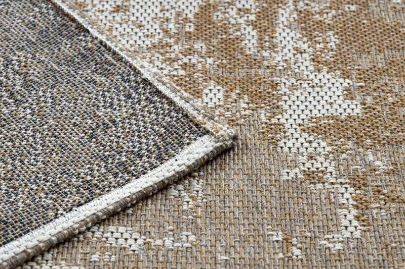 Teppich CASA ÖKO SISAL Boho vintage 2809 sahne / gelb