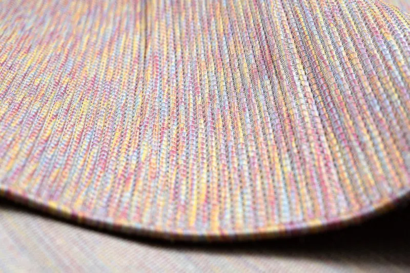 Teppich SISAL PATIO 2778 flach gewebt rosa / blau / beige