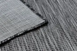 Teppich SISAL PATIO 2778 flach gewebt schwarz / beige