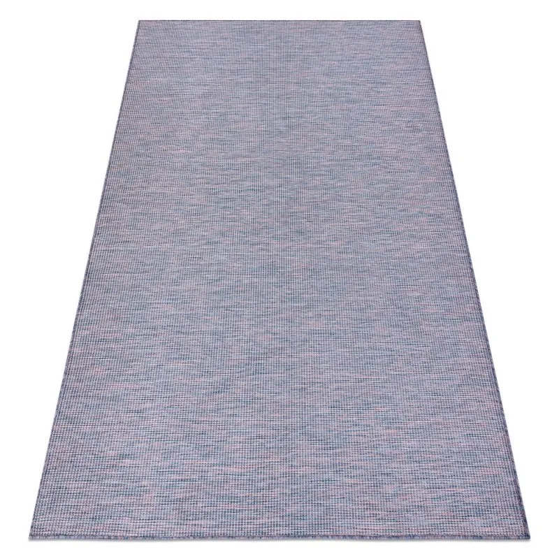 Teppich SISAL PATIO 2778 flach gewebt blau / rosa / beige