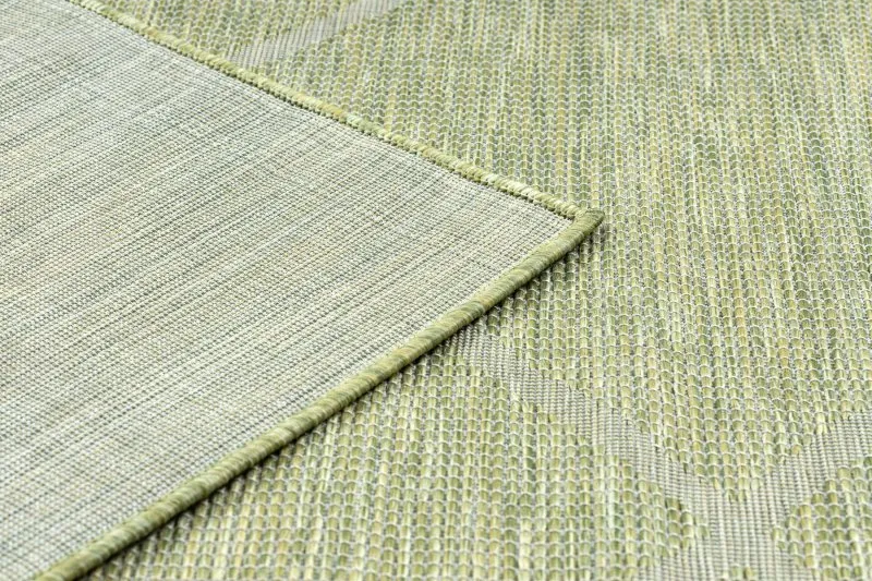 Teppich SISAL PATIO 3075 flach gewebt grün / beige