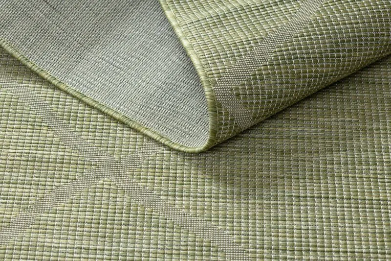 Teppich SISAL PATIO 3075 flach gewebt grün / beige