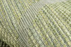 Teppich SISAL PATIO 3075 flach gewebt grün / beige