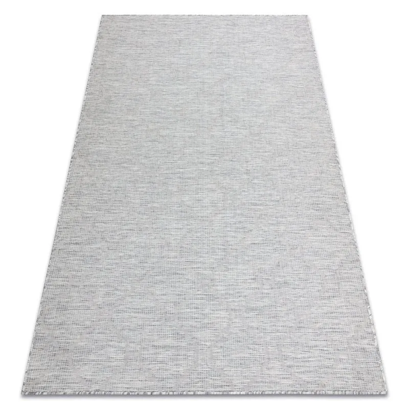Teppich SISAL PATIO 3069 marokkanisches Spalier flach gewebt grau / beige