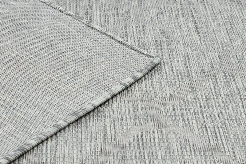 Teppich SISAL PATIO 3069 marokkanisches Spalier flach gewebt grau / beige