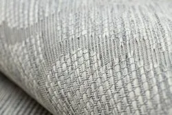 Teppich SISAL PATIO 3069 marokkanisches Spalier flach gewebt grau / beige