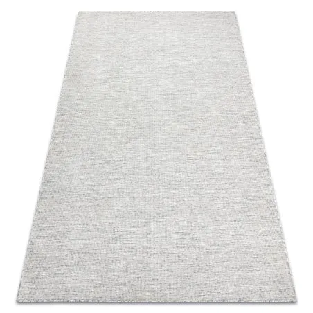 Teppich SISAL PATIO 3077 Diamanten flach gewebt grau / beige