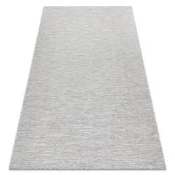 Teppich SISAL PATIO griechisch flach gewebt grau / beige