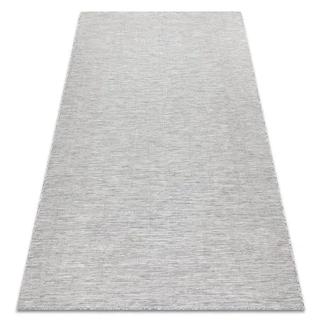 Teppich SISAL PATIO 3071 griechisch flach gewebt grau / beige