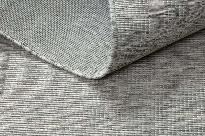 Teppich SISAL PATIO 3071 griechisch flach gewebt grau / beige