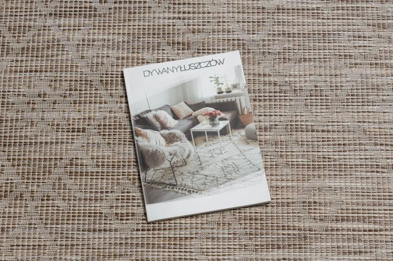 Teppich SISAL PATIO 3077 Boho flach gewebt - natürlich, beige