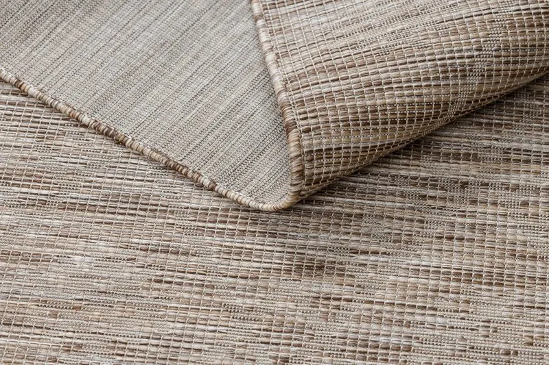 Teppich SISAL PATIO 3077 Boho flach gewebt - natürlich, beige