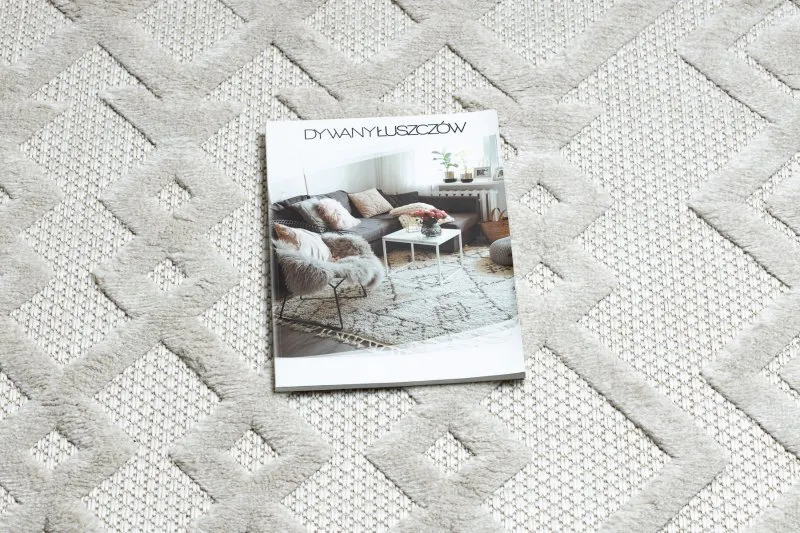 Teppich SANTO SISAL 58389 Diamanten, geometrisch, Zickzack beige