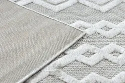 Teppich SANTO SISAL 58389 Diamanten, geometrisch, Zickzack beige