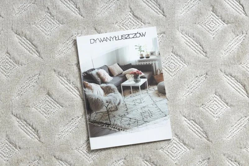Teppich SANTO SISAL 58507 Durchbrochen, Art Deco beige