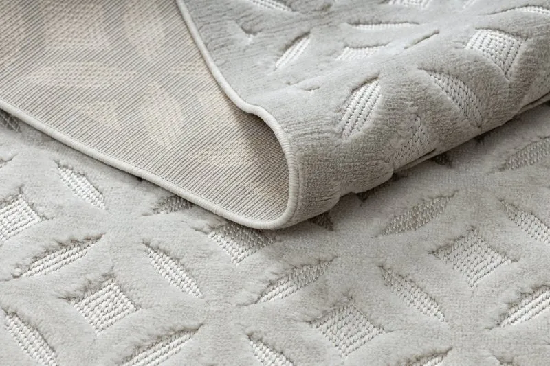 Teppich SANTO SISAL 58507 Durchbrochen, Art Deco beige