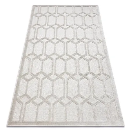 Teppich SANTO SISAL 58385 Ruta, geometrisch beige