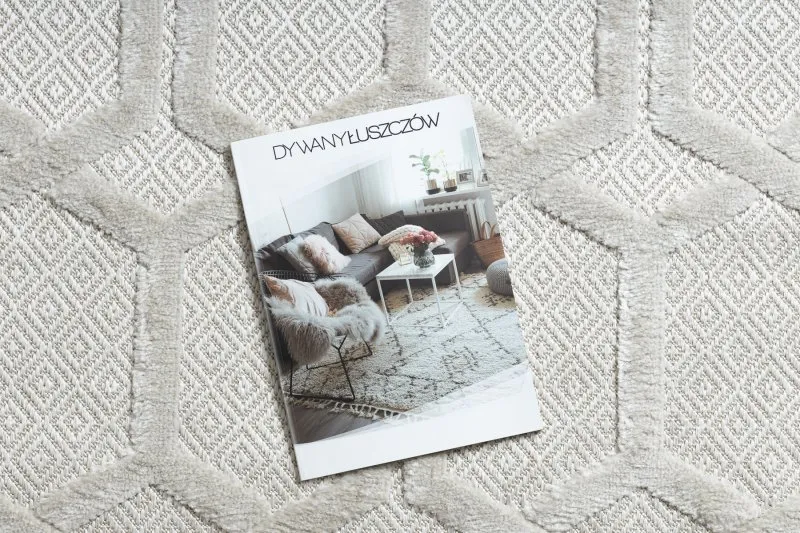Teppich SANTO SISAL 58385 Ruta, geometrisch beige