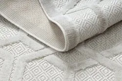 Teppich SANTO SISAL 58385 Ruta, geometrisch beige