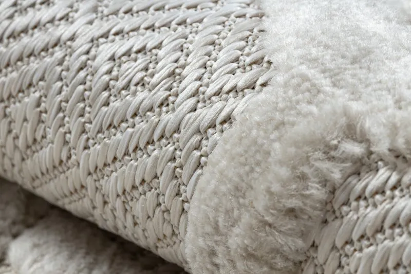 Teppich SANTO SISAL 58385 Ruta, geometrisch beige