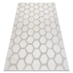 Teppich SANTO SISAL Bienenwabe beige