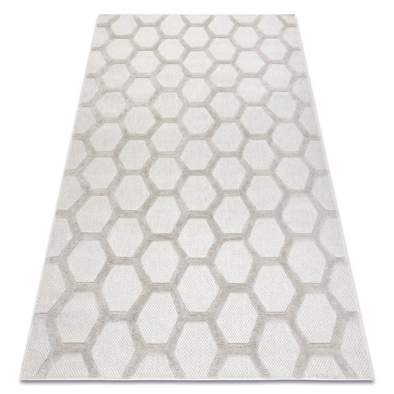 Teppich SANTO SISAL 58391 Bienenwabe beige