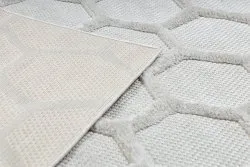 Teppich SANTO SISAL 58391 Bienenwabe beige