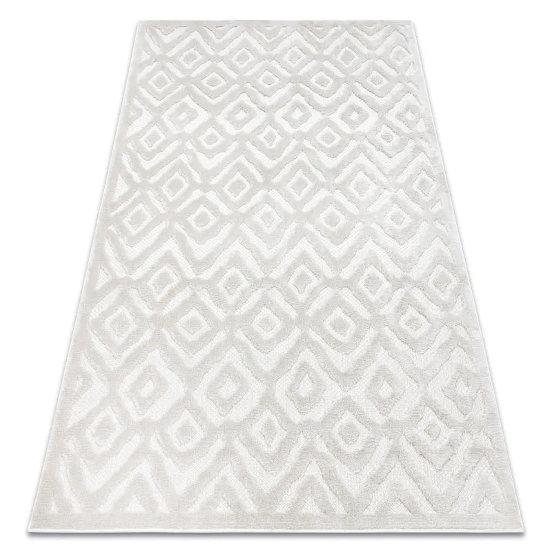Teppich SANTO SISAL 58381 Diamanten, Zickzack beige