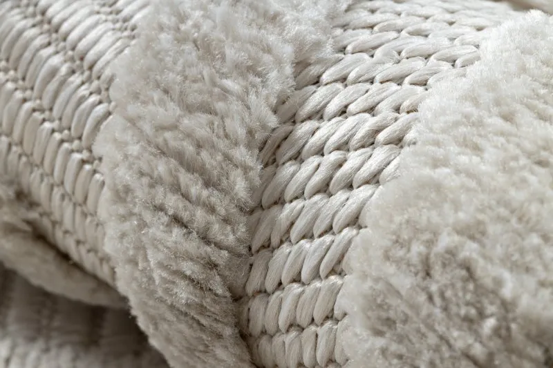 Teppich SANTO SISAL 58377 Diamanten, geometrisch, Zickzack beige