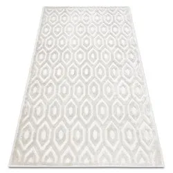 Teppich SANTO SISAL Hexagon beige