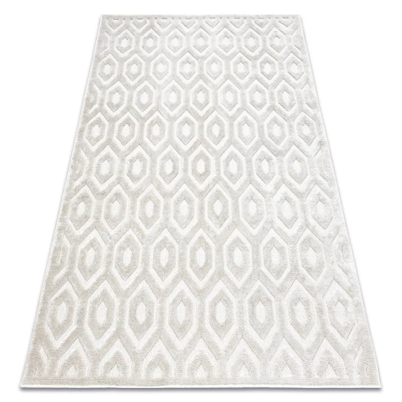 Teppich SANTO SISAL 58380 Hexagon beige