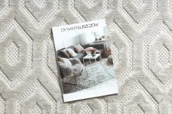 Teppich SANTO SISAL 58380 Hexagon beige
