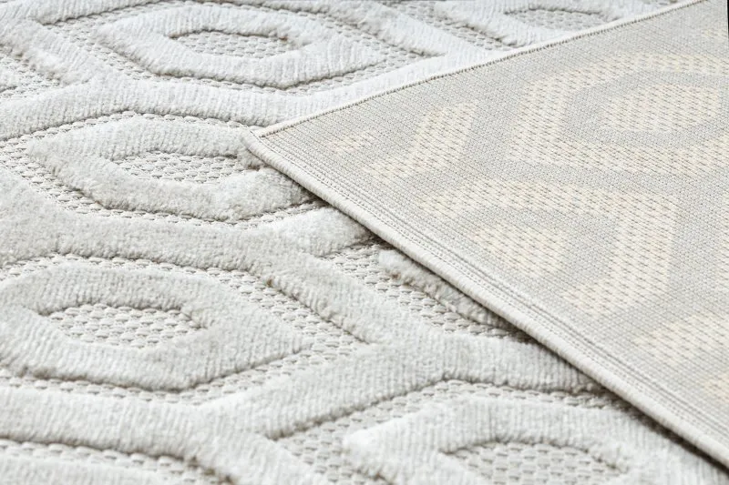 Teppich SANTO SISAL 58380 Hexagon beige