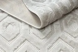 Teppich SANTO SISAL 58380 Hexagon beige