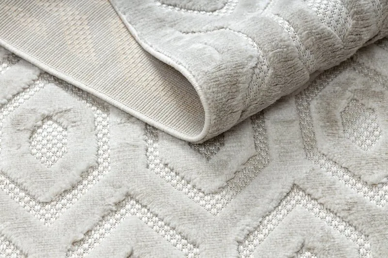 Teppich SANTO SISAL 58380 Hexagon beige
