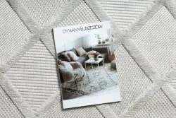 Teppich SANTO SISAL 58365B Gitter beige