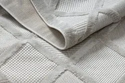 Teppich SANTO SISAL 58365B Gitter beige