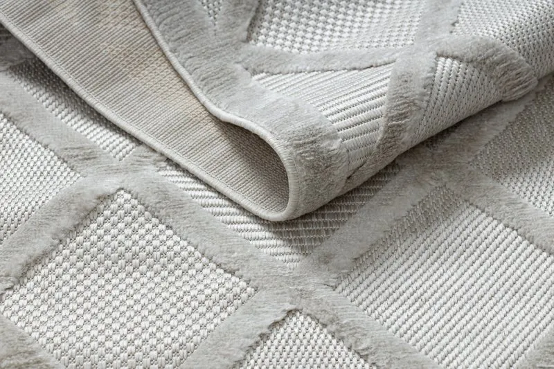 Teppich SANTO SISAL 58365B Gitter beige