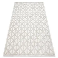 Teppich SANTO SISAL Dreiecke, geometrisch beige