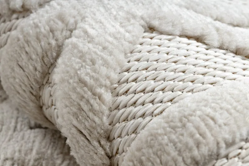 Teppich SANTO SISAL 58500 Dreiecke, geometrisch beige