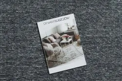 Teppich FLORENCE 24021 Einfarbig, Glamour, Flachgewebt, Fransen - grau
