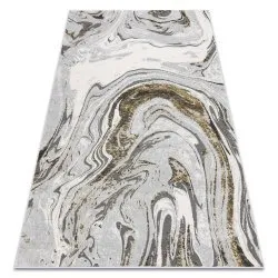 Teppich LIRA Abstrakt, Strukturell, Modern, Glamour - grau / gold