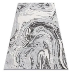 Teppich LIRA Abstrakt, Strukturell, Modern, Glamour - grau