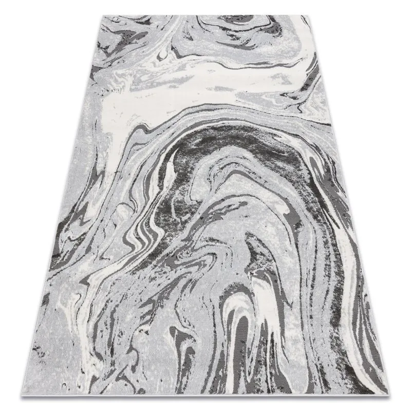 Teppich LIRA E1686 Abstrakt, Strukturell, Modern, Glamour - grau