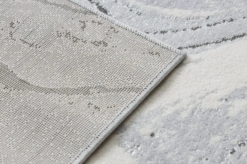 Teppich LIRA E1686 Abstrakt, Strukturell, Modern, Glamour - grau